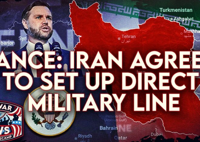 Antiwar News: Vance: Iran Agreed To Set Up Direct Military Line, Projectile Hits Ship in Hormuz Strait, and More