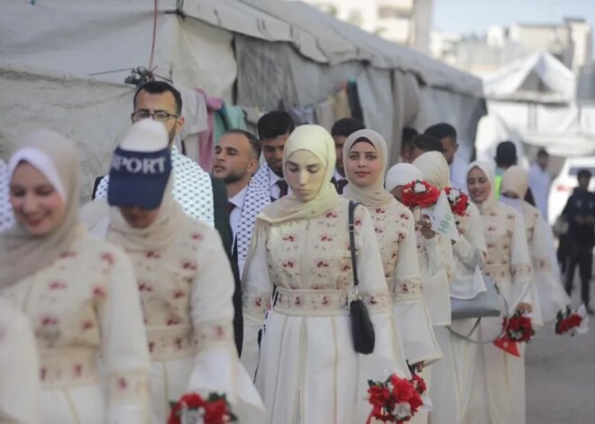 Moroccan-funded mass wedding held for 40 disabled and injured Gazans – Middle East Monitor