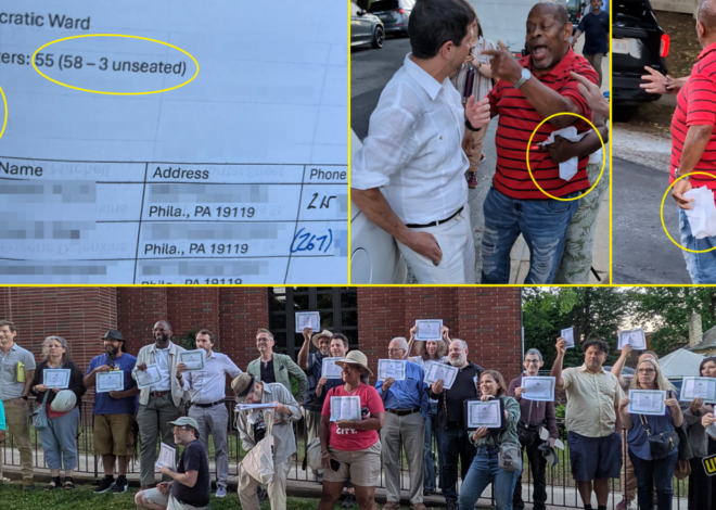 Philadelphia Ward 22 Democratic Organizing Meeting Controversy, Fraud Accusation & Scuffle Outside