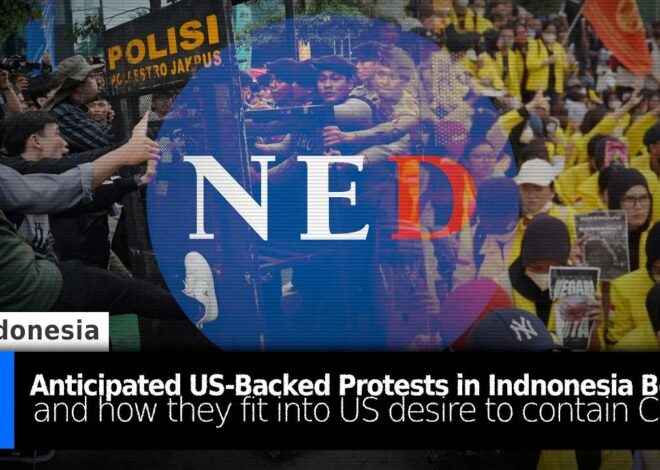 Anticipated US-Backed Protests in Indonesia Begin & How it fits into US Desire to Contain China