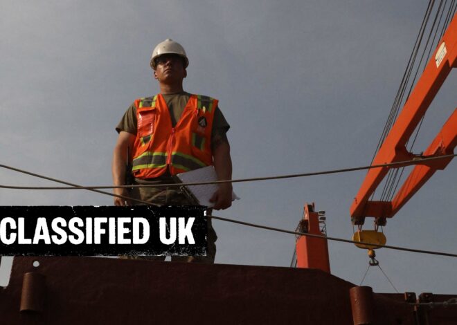 US ammunition ship docked in Wales during Iran strikes