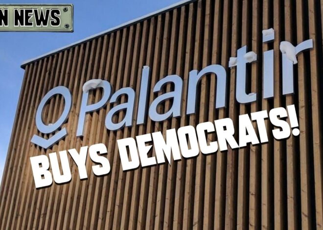 Palantir HIRES Democratic Lobbyists To BUY OFF Democrat Politicians | @GetIndieNews @donnydonny