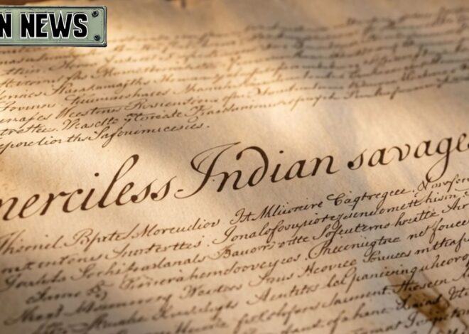 The Anti-Indigneous SLUR In The Declaration Of Independence | @GetIndieNews @truthout