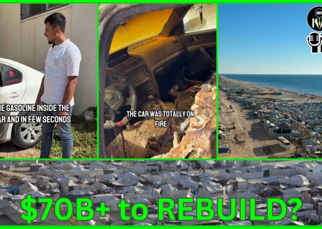 Eyes on Gaza:  Nothing Started in 2023, 70% Control, Rebuild to Cost 7X More, New Campaign