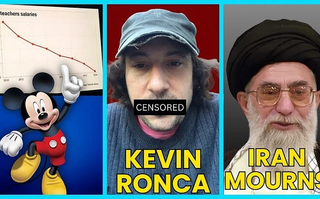 Write Brain SILENCED! Kevin Ronca Explains, Iran Mourns Khamenei, Disney PUNISHES Students in Florida!