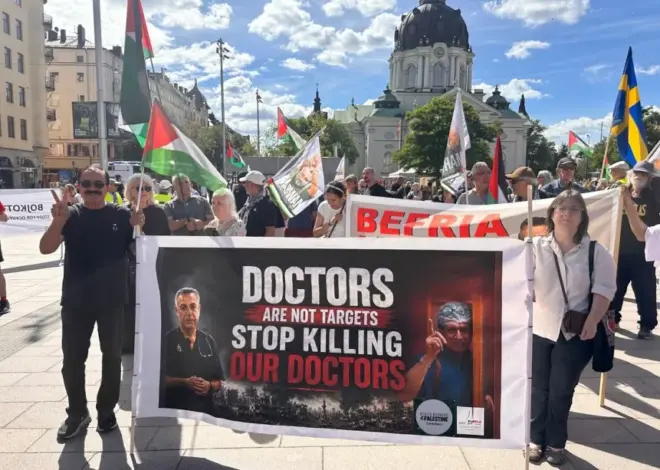 Hundreds in Sweden protest Israeli attacks, ceasefire violations in Gaza – Middle East Monitor