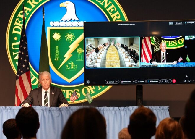 US and Saudi Arabia Sign Nuclear Agreement That Could Lead To Saudi Uranium Enrichment