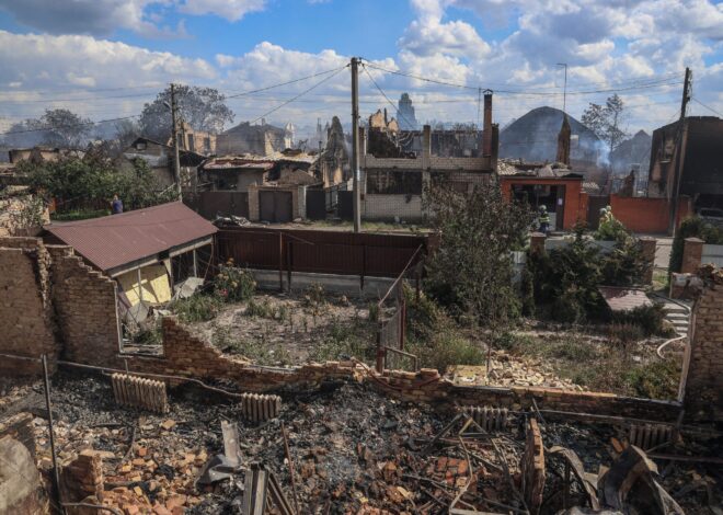 Russian Strikes Pound Kyiv as Ukraine Fires Over 600 Drones Into Russia