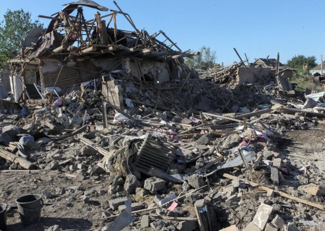 Russian Missiles Pound Ukraine, Killing 10 People, Including Three Children
