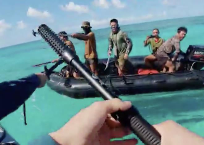 Chinese and Philippine Maritime Forces Clash With Sticks and Oars Near Disputed Shoal in South China Sea