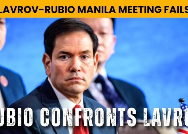Manila Meeting: Lavrov, Rubio And Iran Strikes CIA Facilities