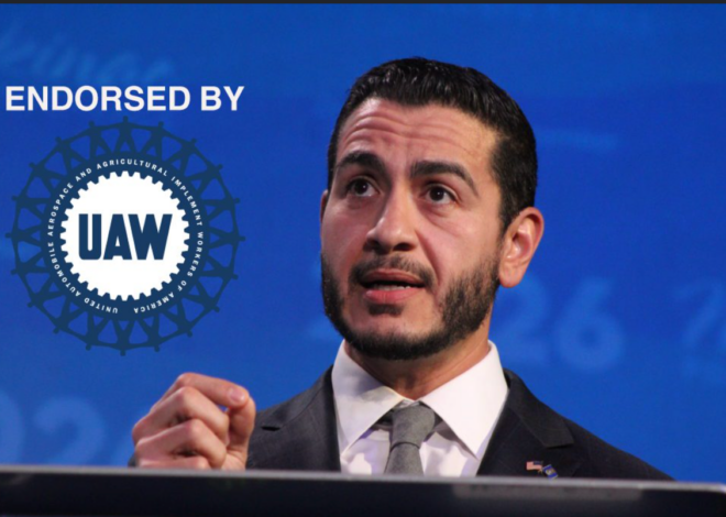 UAW Backs El-Sayed as Steelworkers Back Stevens — 950 Central PA Workers Strike — Lula Bans Trump Operatives from Brasil