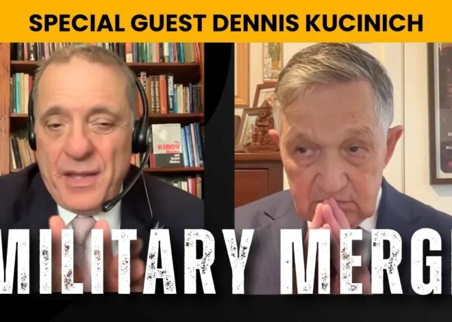 Unconstitutional Military Merger Nobody in Congress Will Debate w/ Dennis Kucinich
