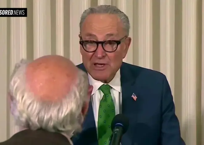 Chuck Schumer CONFRONTED Over Israeli Genocide by Sam Husseini