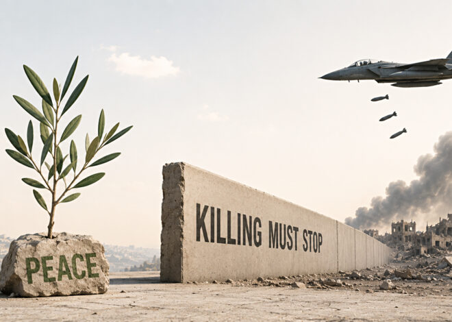 No Peace In Middle East Until Israel Stops Its Killing Spree