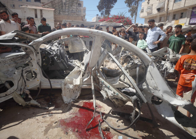 Israeli Strikes in Gaza Kill at Least Three Palestinians