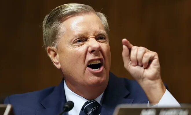 The World Is Better Off Without Lindsay Graham In It.