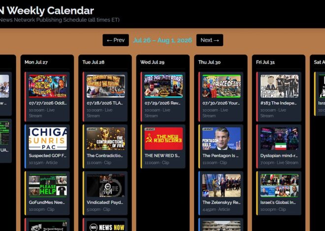 INN This Week 7/26 – 8/2/26 @GetIndieNews @IndLeftNews @AngelJRivera08 @The_Dissident30 @ReefBreland @ogbonna_Collin @AMWakeup @SlowNewsDayShow @TheIndReview @TLAVagabond @RobletoFire