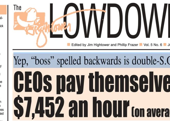 Friday Signpost: Some things age. CEO greed does not.