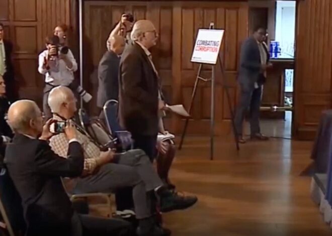 VIDEO: I Confront Schumer: “What could be More Corrupt than Backing Genocide?”