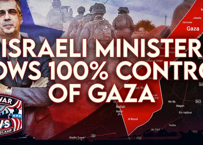Antiwar News: Israeli Minister Vows 100% Control of Gaza, Trump Considers Return to Full-Scale Iran War, and More