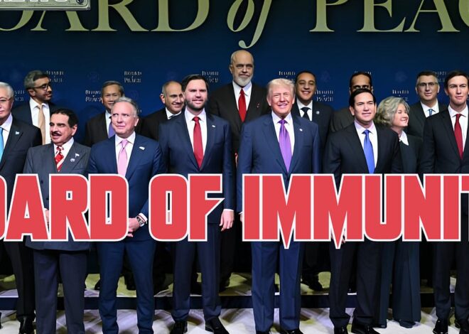 Trump’s Board of Immunity