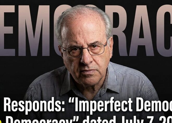 Wolff Responds: “Imperfect Democracy or No Democracy” dated July 7, 2026