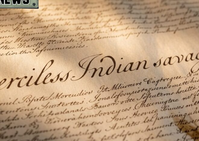The Anti-Indigneous SLUR In The Declaration Of Independence
