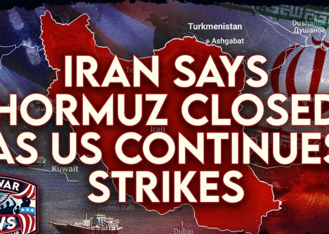 Antiwar News: Iran Says Hormuz Closed as US Continues Strikes, Lindsey Graham Dies at 71, and More