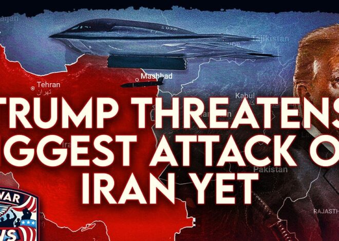 Antiwar News: Trump Threatens Biggest Attack on Iran Yet, US Bombs Iran for 13th Night, and More