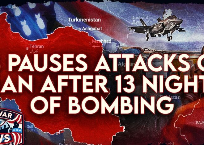 Antiwar News: US Pauses Attacks on Iran After 13 Nights of Bombing, Ukraine Attacks Iranian Ship, and More