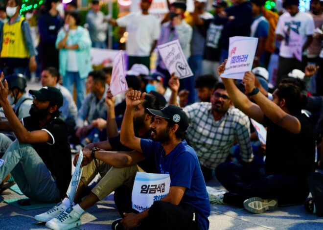 HD Hyundai’s Migrant Workers Use Cultural Festival to Demand Better Working Conditions