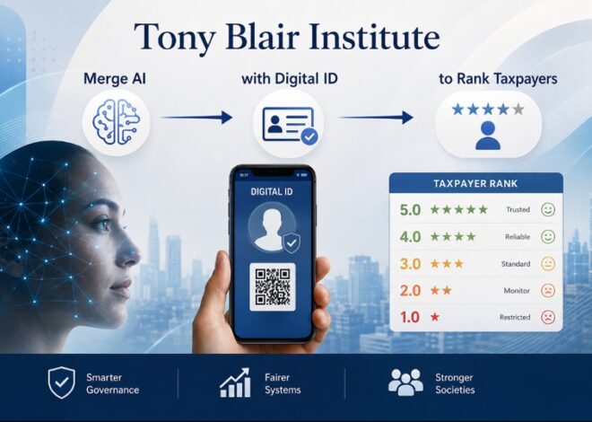Blair Institute Wants Digital ID, AI To ‘Rank Taxpayers’, Target Declaration Discrepancies