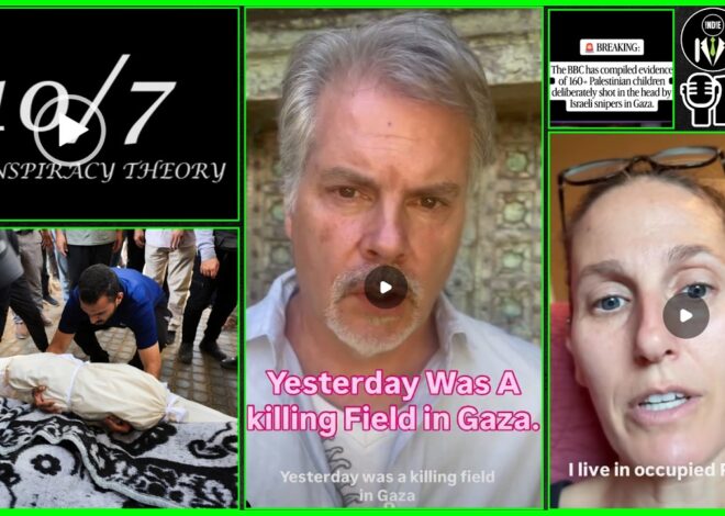 10/7 DEBUNKED, “Killing Field” in Gaza, Even BBC Admits It, Hamas to Disarm, Israel Ramps Up Attacks