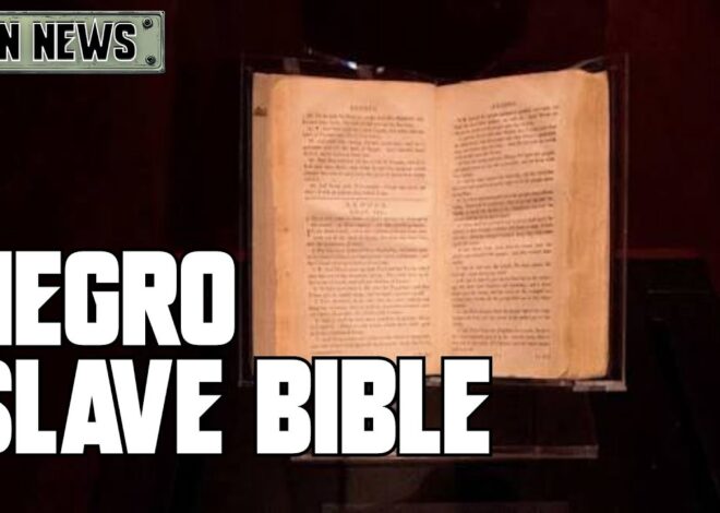 Slave Bible OMITS Passages Thar Could Incite Rebellion | @GetIndieNews @NPRMichel @NPR