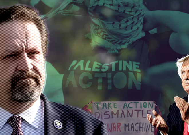Trump’s Alt-Right Pro-Israel Strategist Behind Palestine Action Ban is former British Intelligence