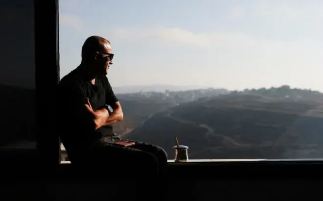 The Palestinian-American determined to defend his home