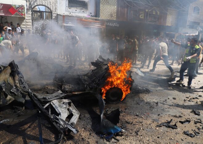 Israeli Strikes Kill at Least Five Palestinians in Gaza