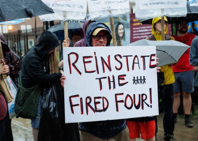 The Fight to Reinstate the “Fired Fourth” CUNY Faculty Member Continues This Fall