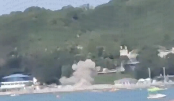 Ukrainian Drone Crashes on Russian Beach, Killing Seven, Including Three Children
