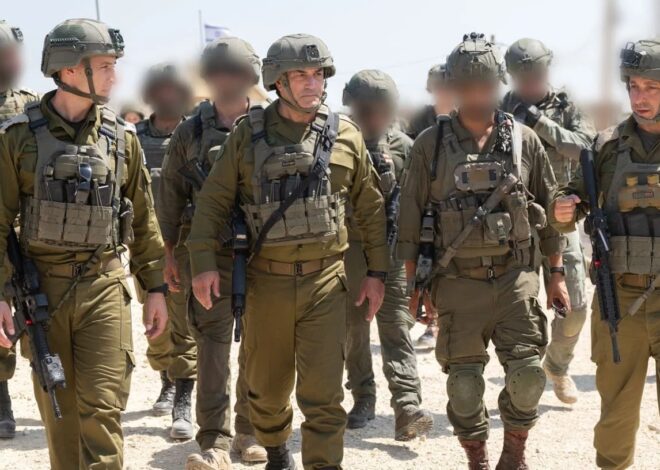 Visiting Gaza, IDF Chief Says the Israeli Military Will Continue ‘Operating Proactively’