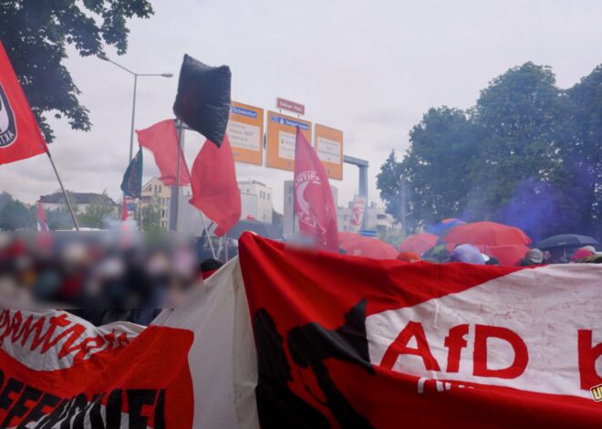 Inside the Anti-AfD Blockades – UNICORN RIOT