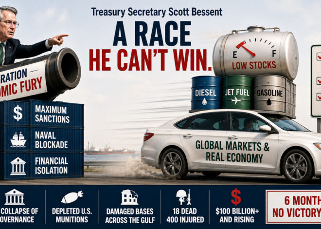 How Secretary Bessent Is Going Full-Hegseth Retard to No Avail