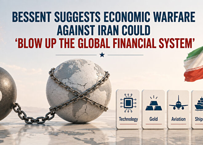 Bessent Suggests Economic Warfare Against Iran Could ‘Blow Up the Global Financial System’