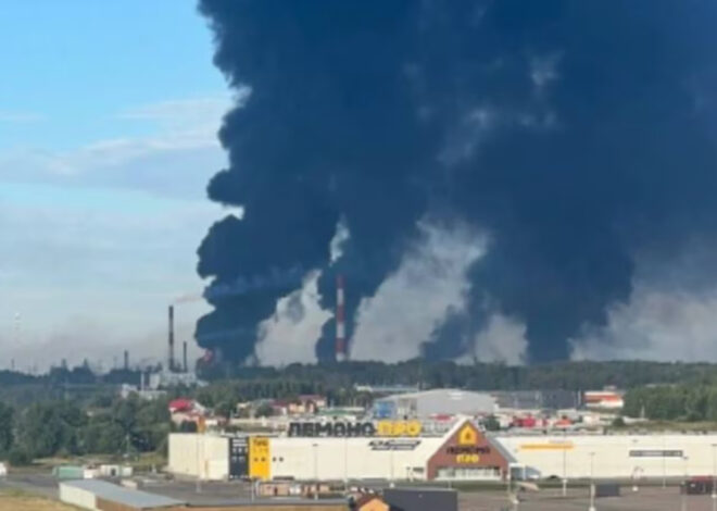 Ukrainian Drone Attacks in Russia Hit Oil Refineries, Kill at Least Two Civilians
