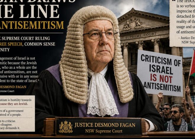 Fagan Draws The Line On Antisemitism