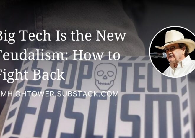 Big Tech Is the New Feudalism: How to Fight Back