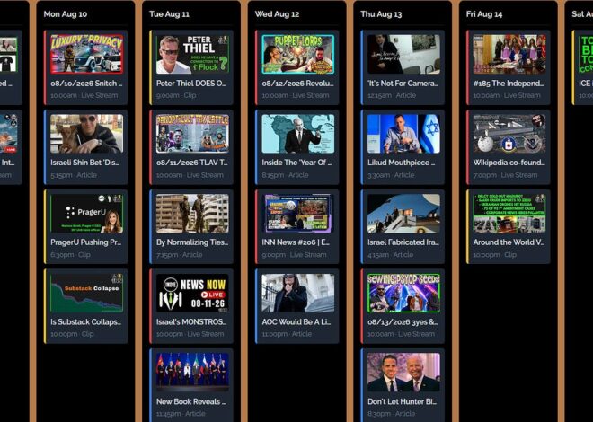INN This Week 8/9 – 8/15/26 @GetIndieNews @IndLeftNews @AngelJRivera08 @The_Dissident30 @ReefBreland @ogbonna_Collin @AMWakeup @SlowNewsDayShow @TheIndReview @TLAVagabond @BoatsSmashing