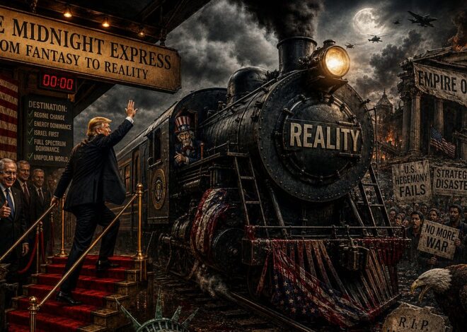 AMERICA’S EMPIRE COLLAPSES UNDER ITS DELUSIONS
