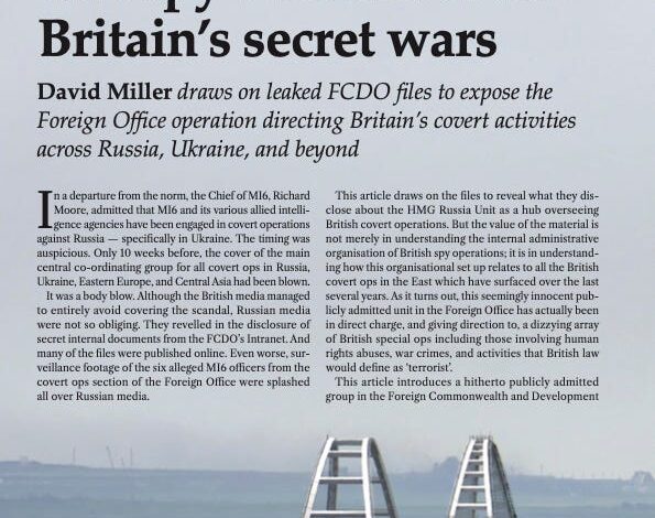 The spy unit that runs Britain’s secret wars